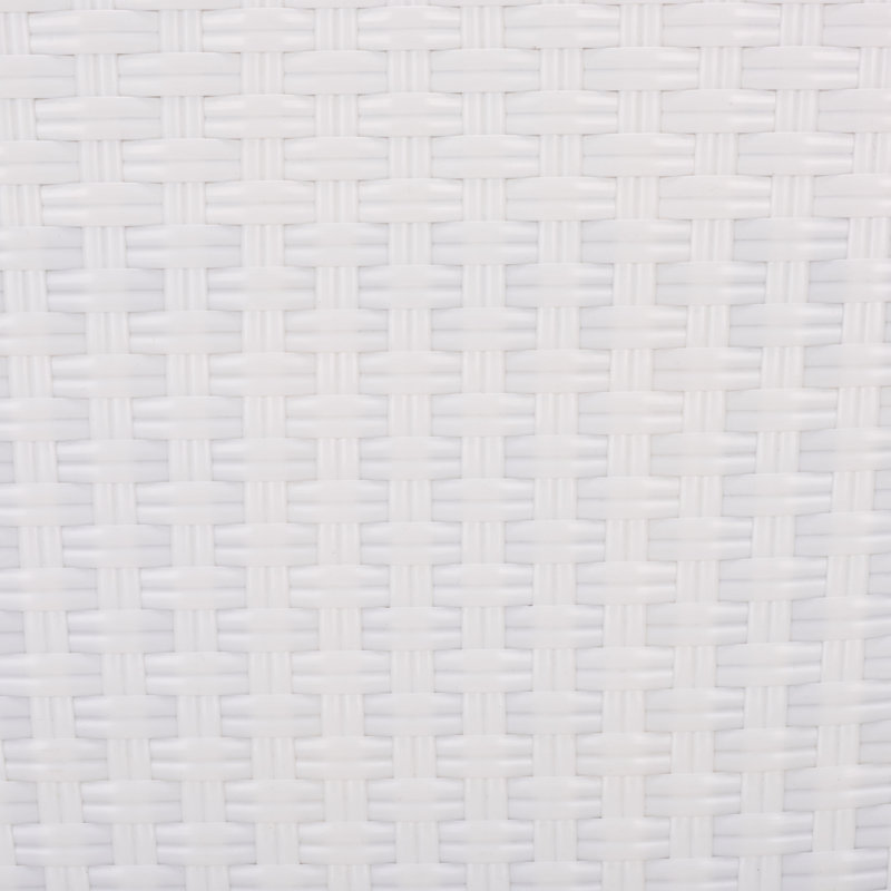 Chaise de patio empilable Oswaldo, Blanc