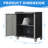 Makeace Heavy-Duty Rolling Tool Cabinet with Locking Doors, Mobile Garage Storage with Adjustable Shelf & Wheels-641714348