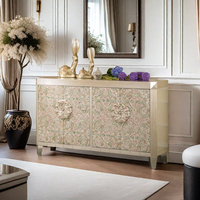 Simple Large Capacity Entrance Cabinet 62.9'' Sideboard