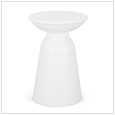 Table de bout d'extérieur en métal - Grand