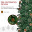 Arbre de Noël artificiel au crayon-1058286087