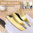 20 Pcs Flatware Cutlery Set, Dishwasher Safe