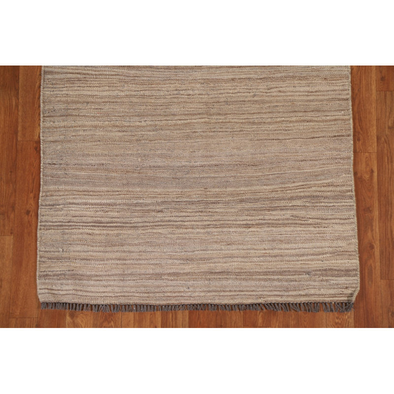 Tapis en laine rayé 3 x 4