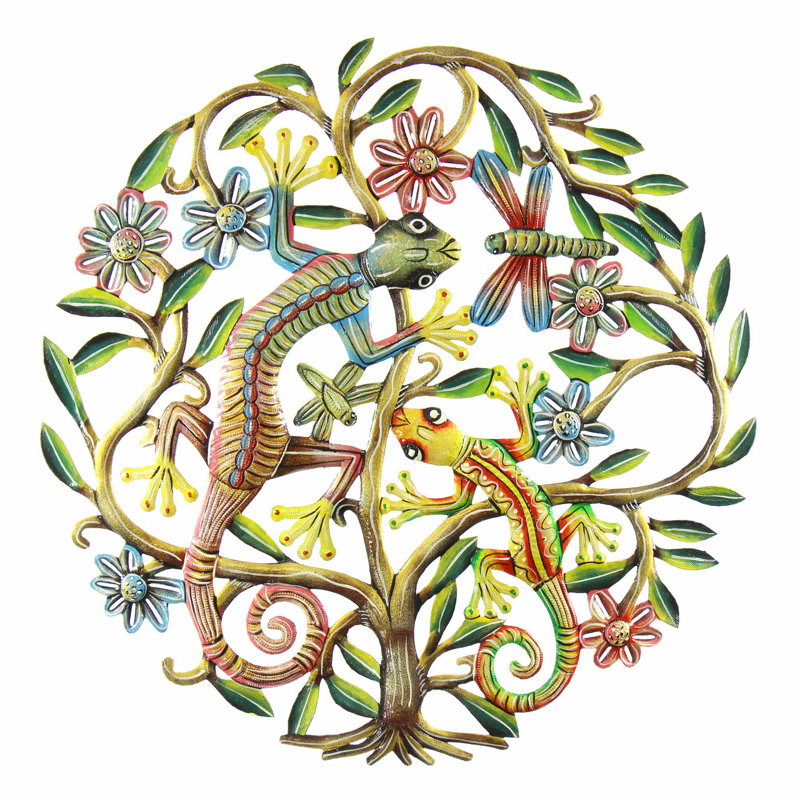 Décoration murale « salamandre tree of life »