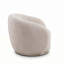 Fauteuil demi-tonneau rembourré Boucle-1709030876