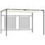 Ayzaria 3m x 4m Iron Patio Gazebo-293995687