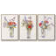 Garden Party I, ensemble de 3 toiles encadrées-97795263-97795264