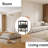 Multi-Functional Bedside Table With Charging Station & Adjustable Fabric Drawer-1696999409