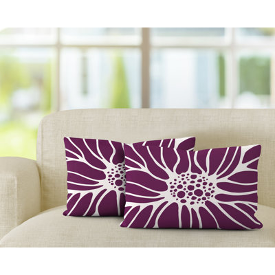 Polyester / Mélange de polyester Housse de coussin rectangulaire intérieure / extérieure lombaire et insert