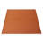 Alithea Hand Woven Flat Weave Kilim Wool Eco-Friendly Area Rugs - Square | Orange Color | Solid Design | Area Rugs for Living room, Bedroom-111566515-126643371