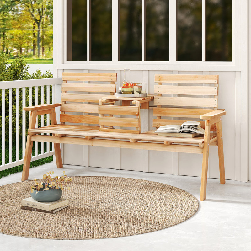 Wood Outdoor Bench