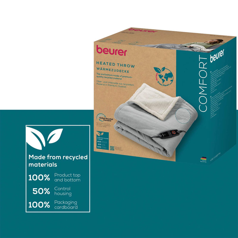 Green Planet Standard Heated Blanket