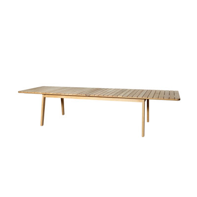 Skagen Extendable Rectangular Teak Outdoor Dining Table