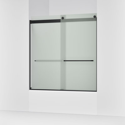 Porte de salle de bain 59,63 "x 62" avec technologie CleanCoat® Levity