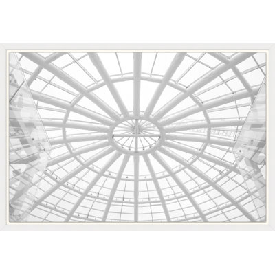 Architectural Moment 5' Framed Photographic Print on Glass