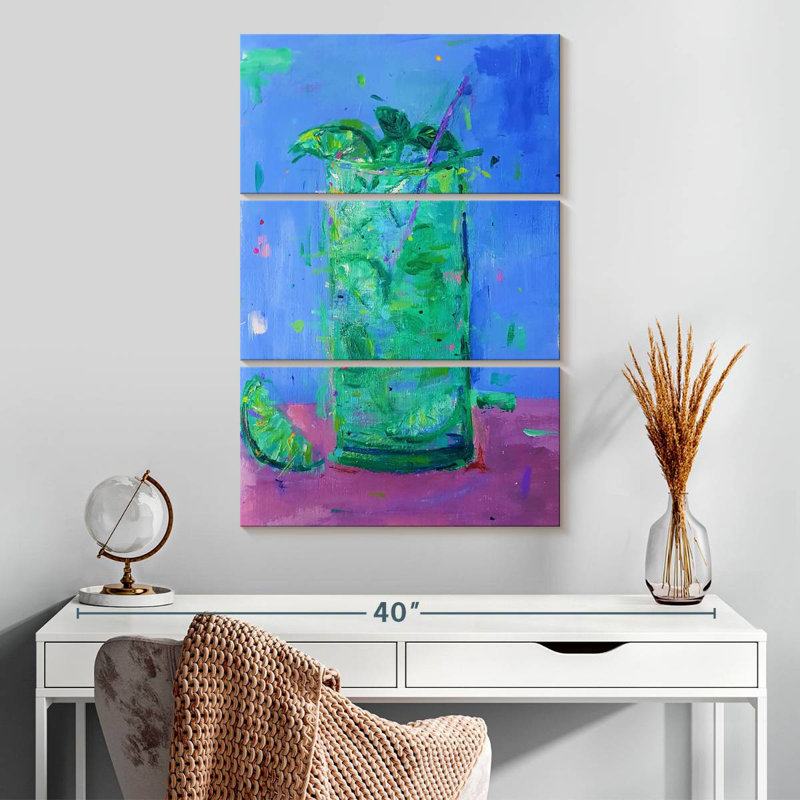 Mojito 2020, 32" H x 20" W