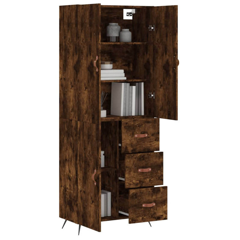 Abdirahim 69.5cm Sideboard, Smoked Oak