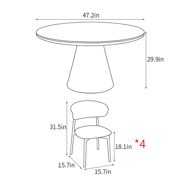 Dimensions du produit