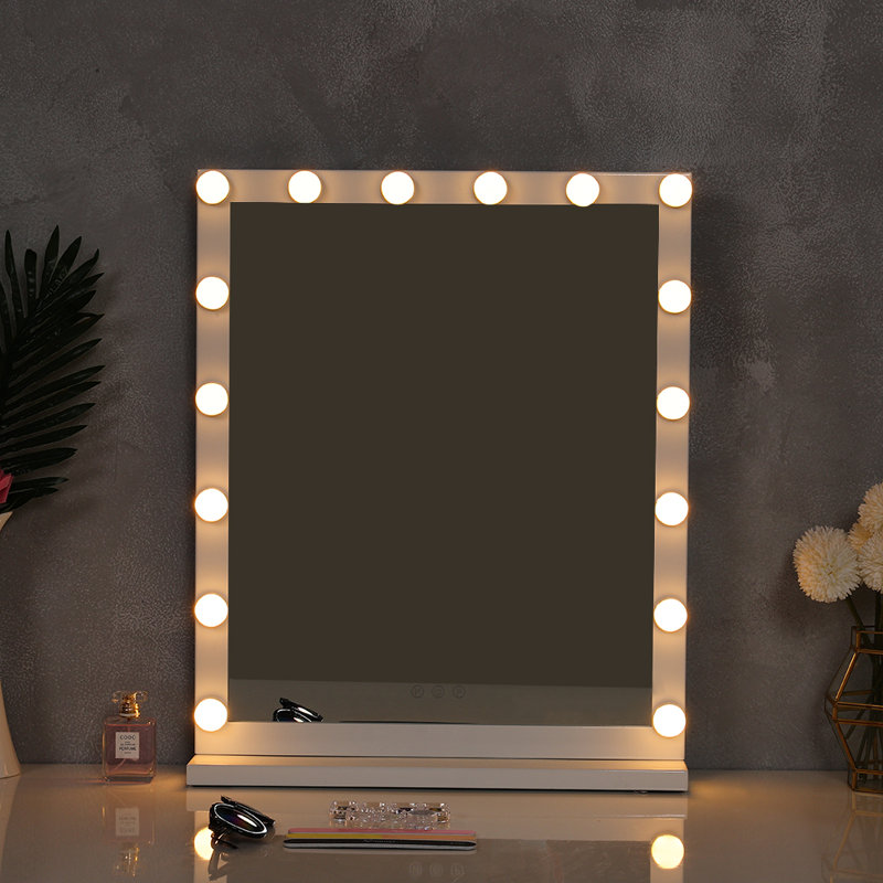 Chairty Metal Flat Mirror, 64.5cm H x 52cm W