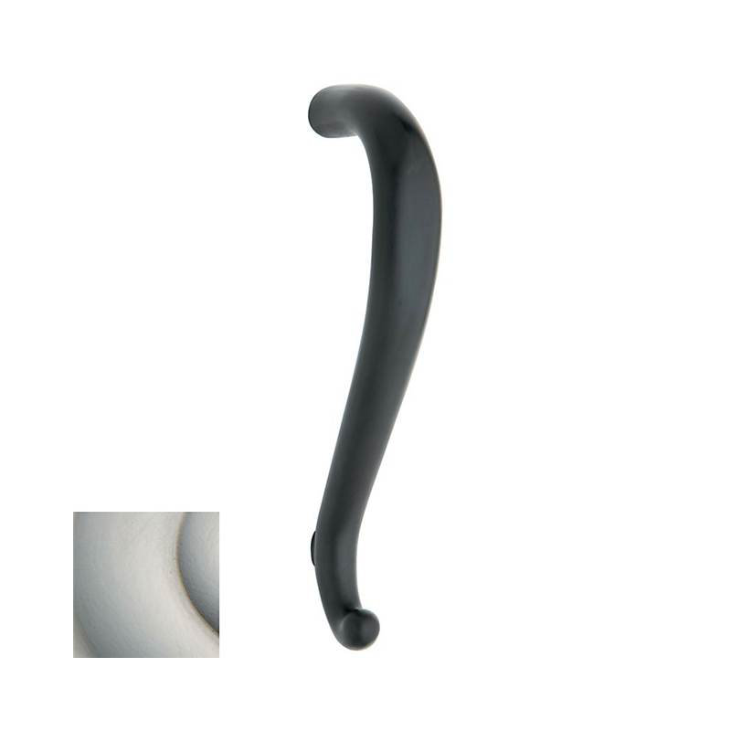 Springfield Door Pull Plate, 9.2" H x 2.9" W x 2.2" D, Satin Nickel