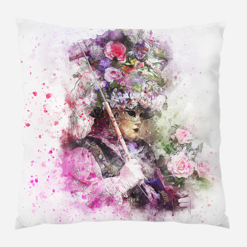 Coussin décoratif, Microsuède, Intérieur