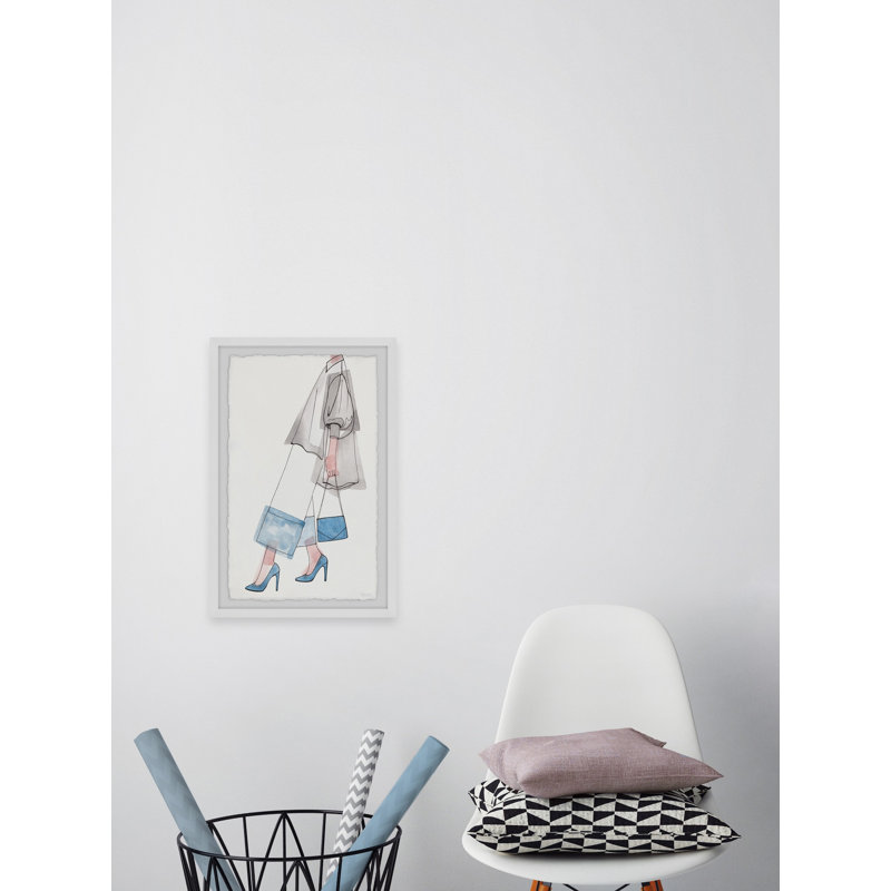 Pointed Toe Stiletto by Parvez Taj - Single Picture Frame Painting, 45 cm H x 38 cm W