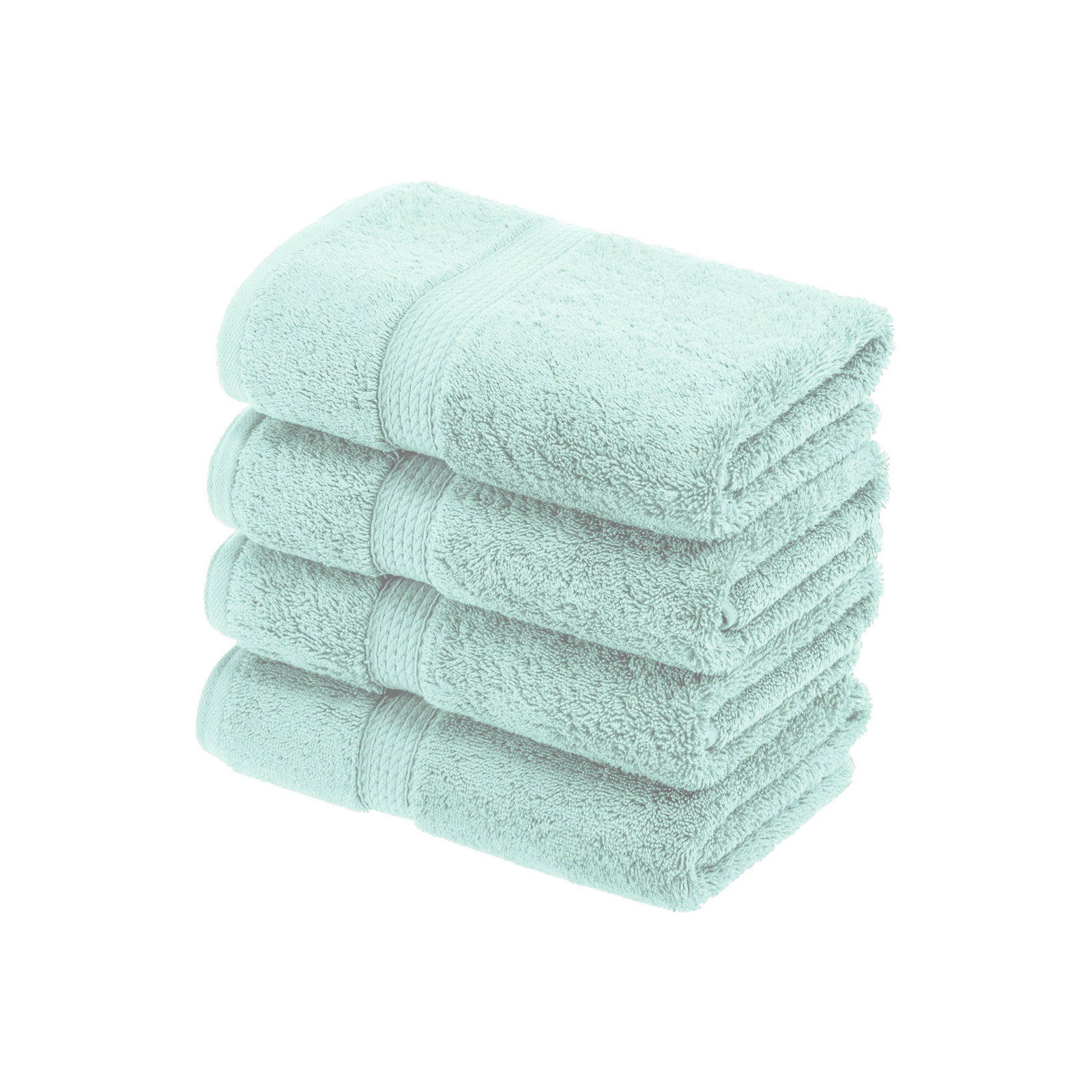 Egyptian Cotton Hand Towels, Sea Foam