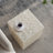 Square Capiz Stool