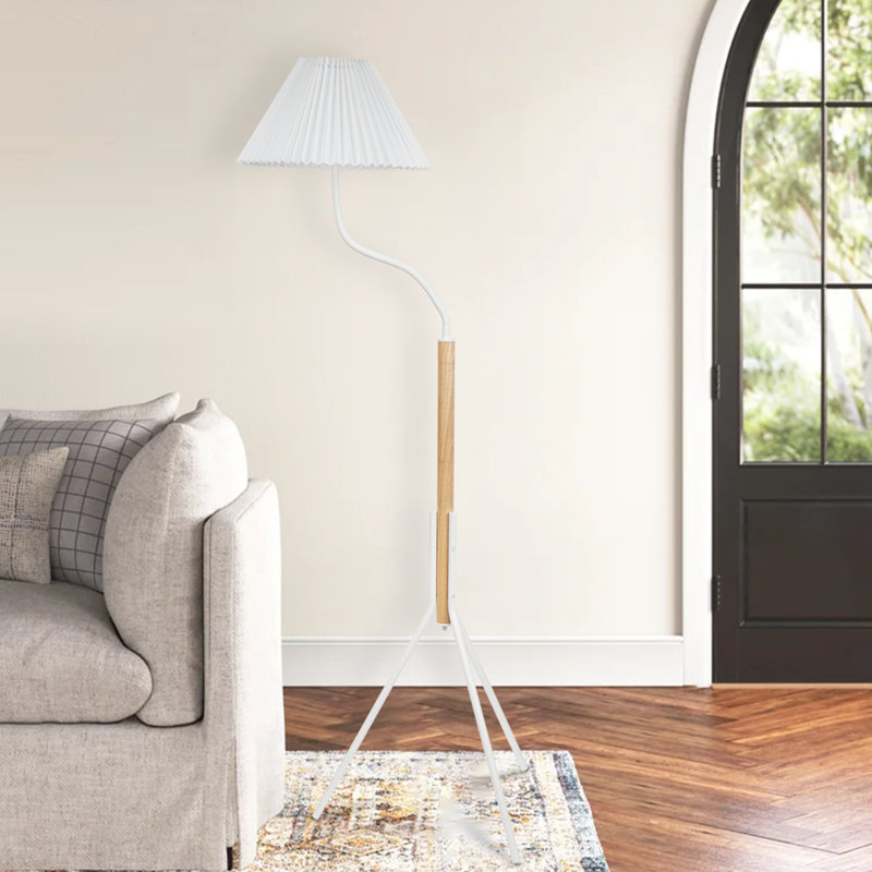 Cubillos 65.35'' Novelty Floor Lamp, White