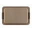 Anolon Advanced Bakeware Nonstick Cookie Sheet Pans / Baking Set, 2-Piece, Bronze with Silicone Grips
