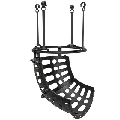Basketball rebondisseur avec chute de retour rotative à 360 °, noir