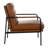 Keeley 23.5" W Top Grain Leather Armchair-1674906493