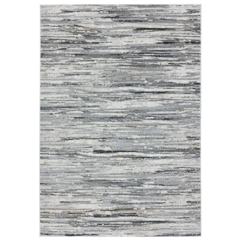 Abstract Indoor Rug, Rectangle 1'11" x 3'