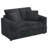 Naykin 2-Person Faux Fur Sofa Bed with Removable Cushion Cover-1034732970-1017162314