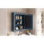 Armoire de rangement de salle de bain murale 24 po x 27 po avec miroir, armoire à pharmacie avec tablette réglable en hauteur, armoire de rangement au-dessus de la toilette-1532562629