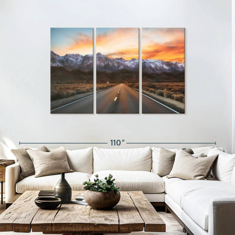 Road To Lone Pine Peak, 48" H x 74" W