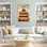 Livres «Just A Girl Who Loves», impression sur toile