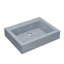 Natoma 24" Wall-Mounted Concrete Rectangular Bathroom Sink-32892565-32892564