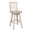 Hirz Swivel Solid Wood Counter Stool-43730168