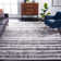 Bethlyn Striped Ivory/Charcoal Area Rug
