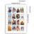 18x26 Collage Picture Frame - Use as Sixteen 4x6 Picture Frame Openings or One 18x26 Photo Frame Made of Engineered Wood with Polished Plexiglass-101041496