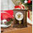 Vanderbilt Traditional Analog Tabletop Clock in Brown
