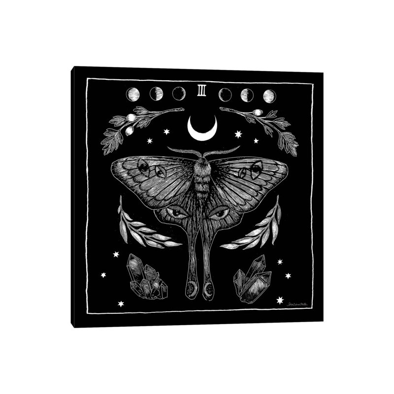 All Hallows Eve III Sq by Sara Zieve Miller - Wrapped Canvas Gallery-Wrapped Canvas Giclée