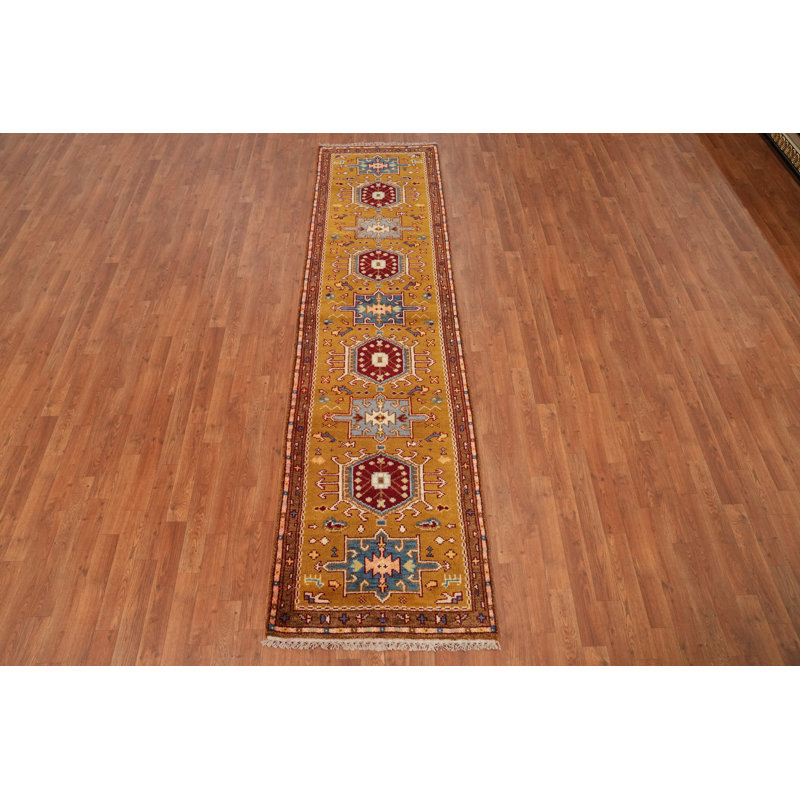 Tapis de couloir traditionnel en laine