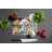 Decorating Easter Bichon Frise Glass Cutting Board