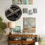 Horloge murale moderne en verre 12 po