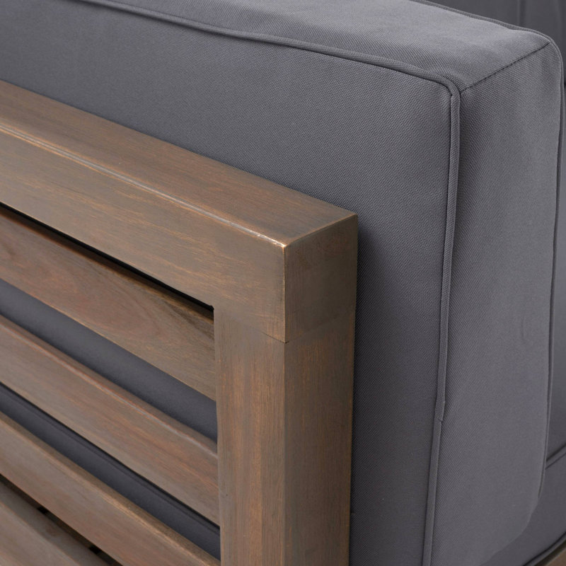 LEFT CORNER BENCH AND COFFEE TABLE