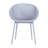 2-Pack Modern Lounge Chairs – Indoor/Outdoor All-Weather PP Plastic, Lightweight For Patio, Beach, Living Room-1498462998