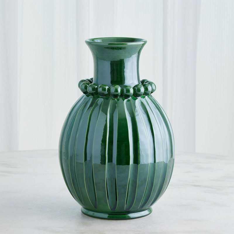 Pearl Handmade Earthenware Table Vase