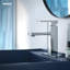 Robinet pour salle de bain à poignée simple avec drain Moen Revyl-91948919